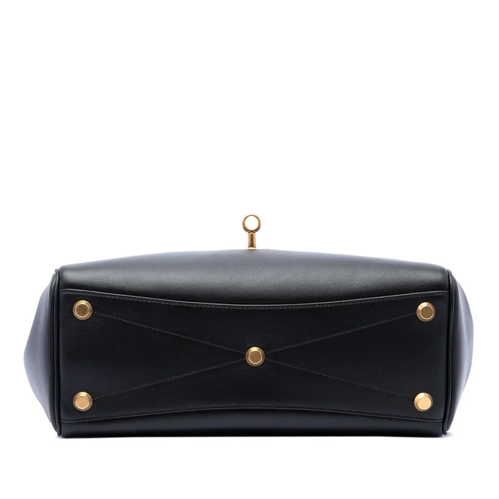 Balenciaga Small Smooth Calfskin Bel Air Carry All Tote Black Leather Very good - Inside View