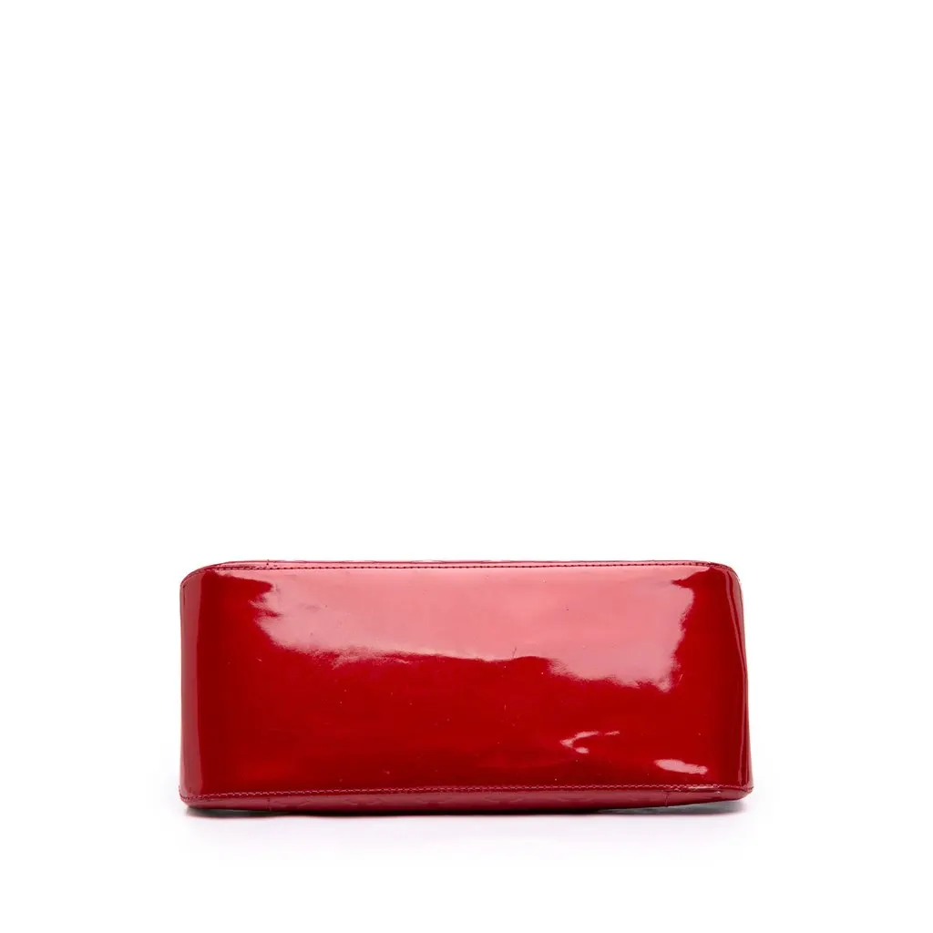 Louis Vuitton Monogram Vernis Rosewood Avenue Red Leather Good - Inside View