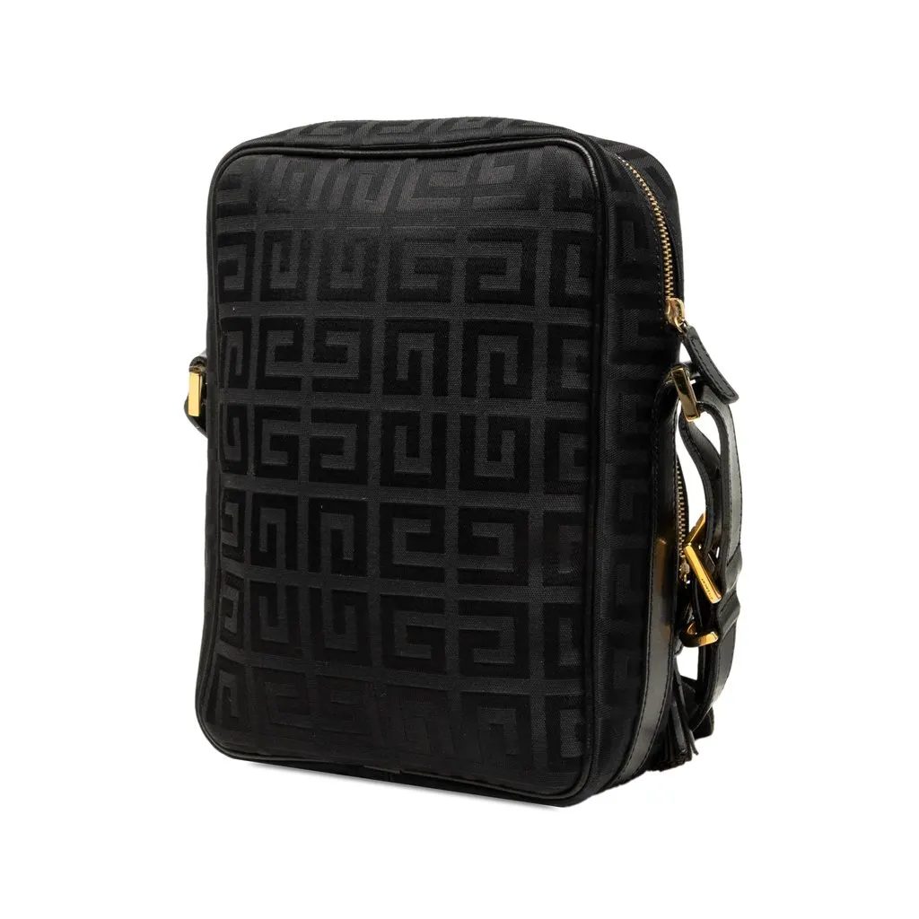 Givenchy 4G Canvas Crossbody Black Canvas Very good - Back View