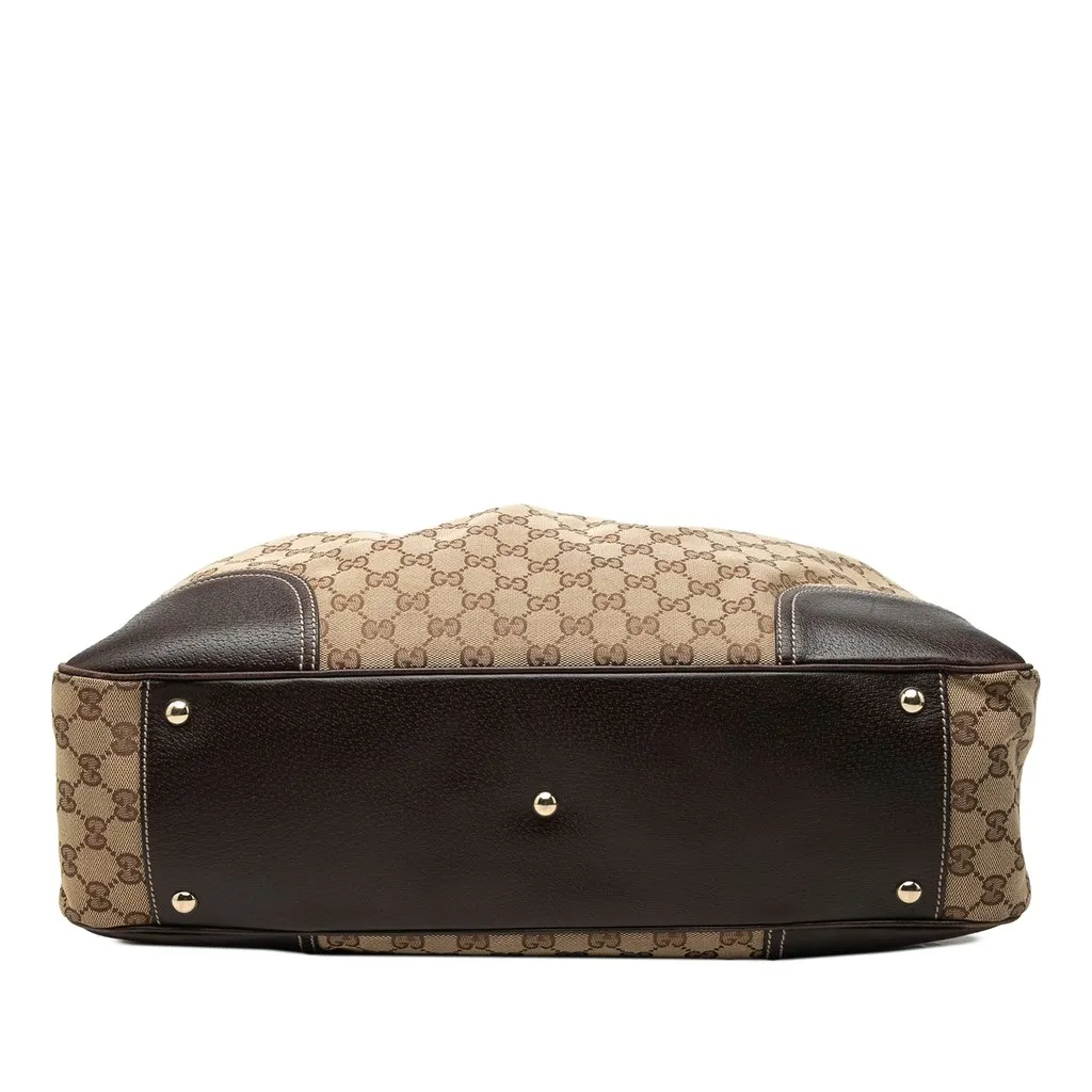 Gucci GG Canvas Princy Tote Beige Canvas Good - Inside View