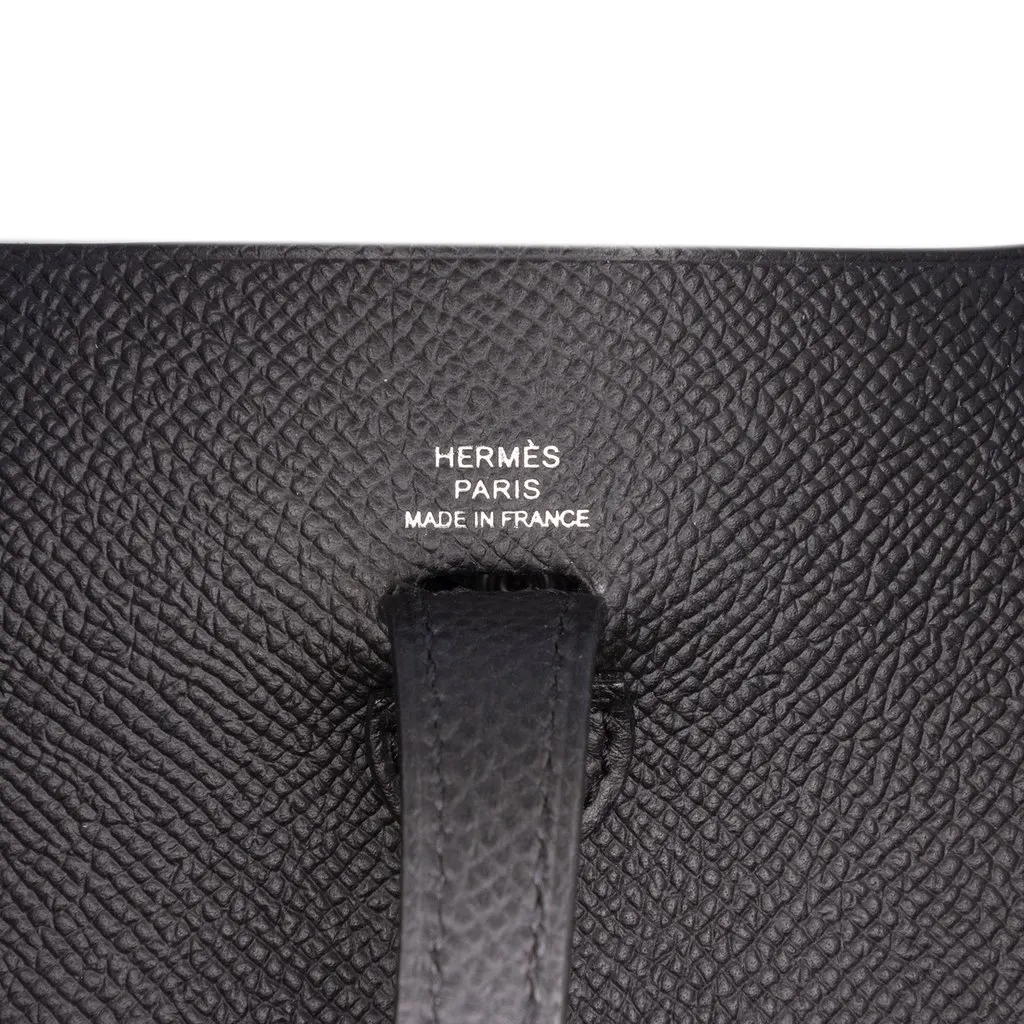 Hermès Epsom Evelyne I 16 Amazone Black Leather Never worn - Box View