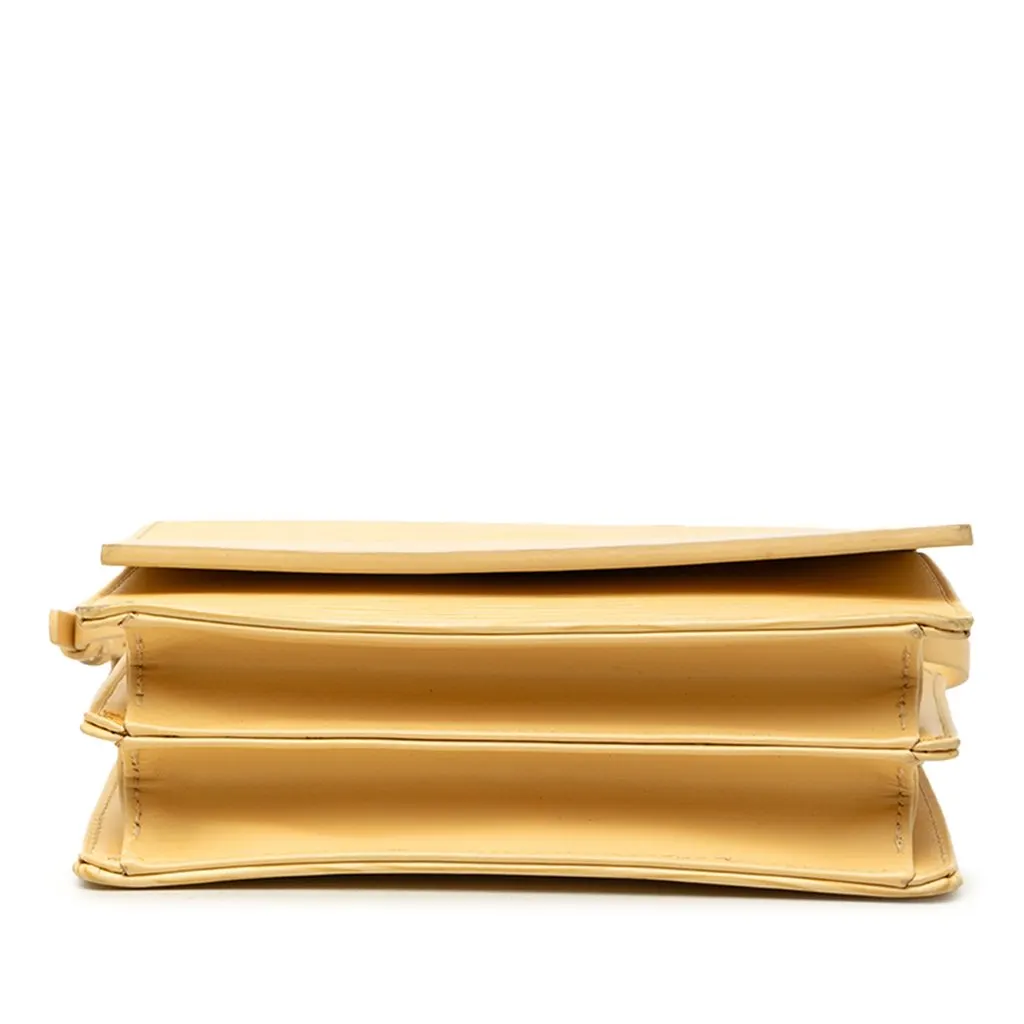 Louis Vuitton Epi Biarritz Yellow Leather Very good - Inside View
