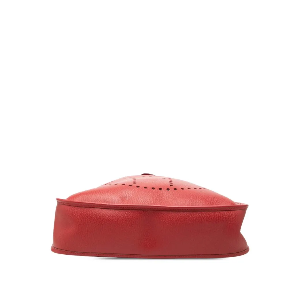 Hermès Clemence Evelyne I GM Red Leather Very good - Inside View