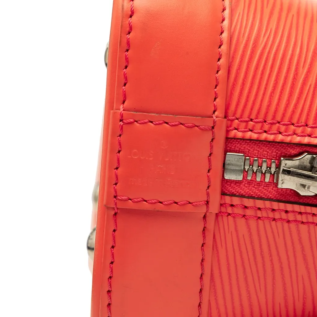 Louis Vuitton Epi Alma BB Orange Leather Very good - Box View