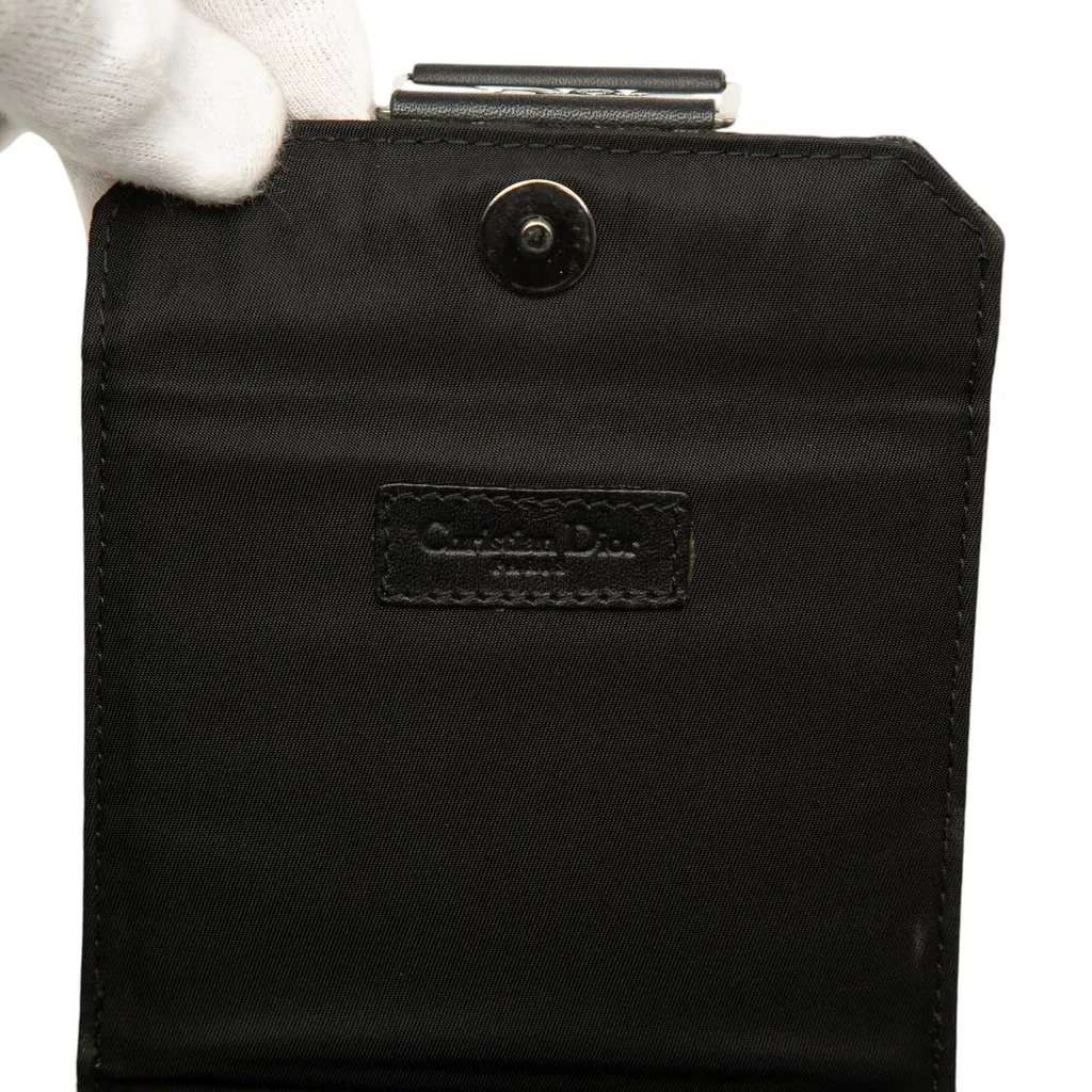 Dior Diorissimo Trotter Canvas Street Chic Vanity Bag Black Canvas Good - Box View