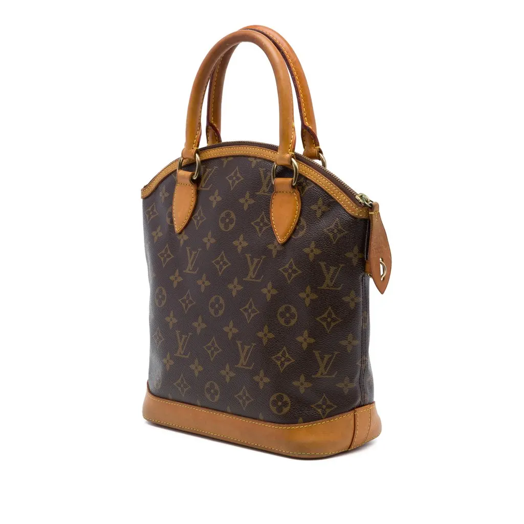 Louis Vuitton Monogram Lockit PM Brown Very good - Back View