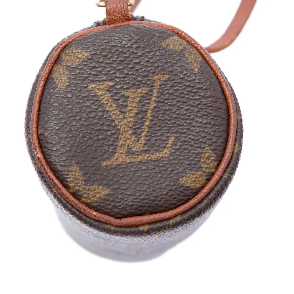 Louis Vuitton Monogram Papillon Pochette Brown Canvas Good - Box View