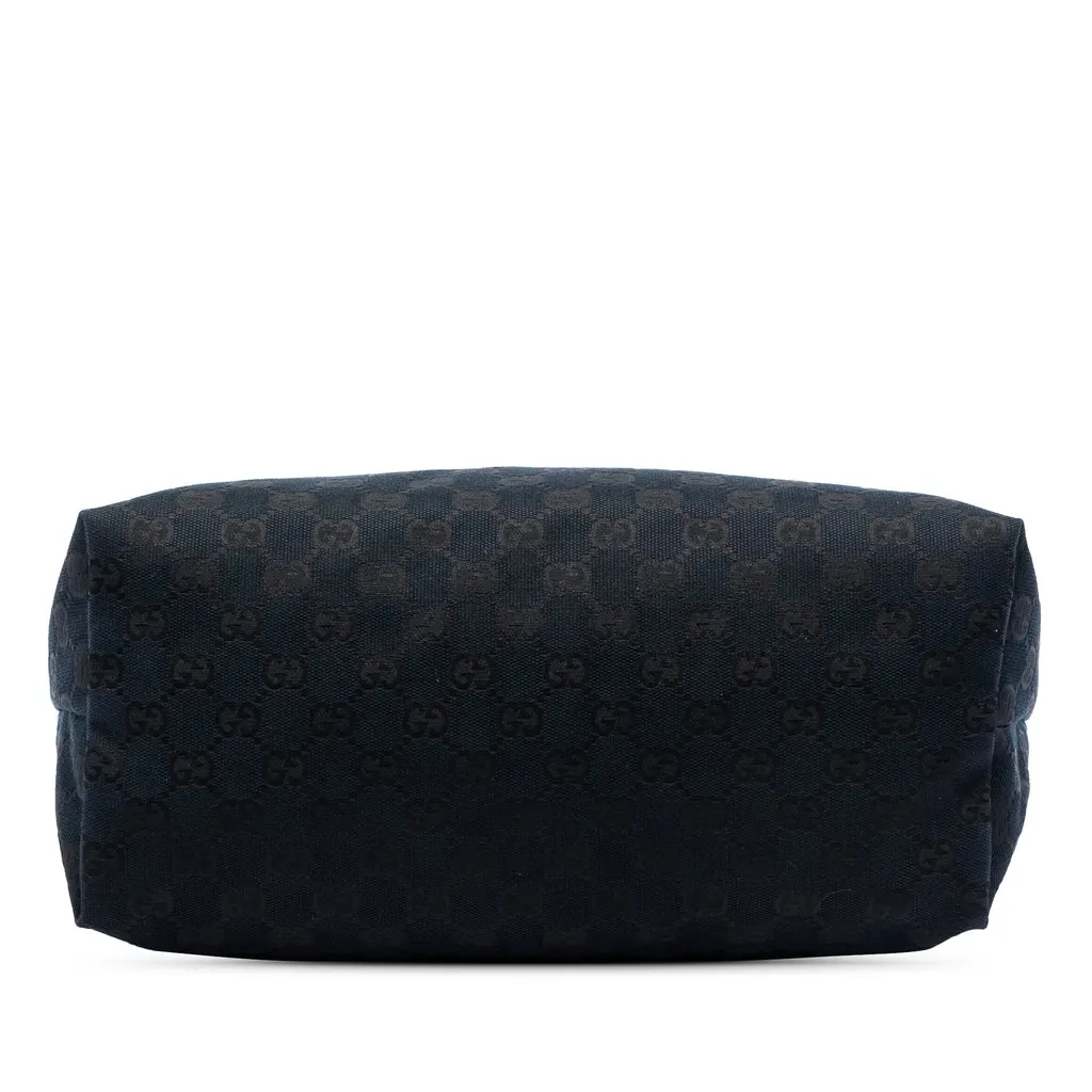 Gucci GG Canvas Web Crossbody Blue Very good - Inside View