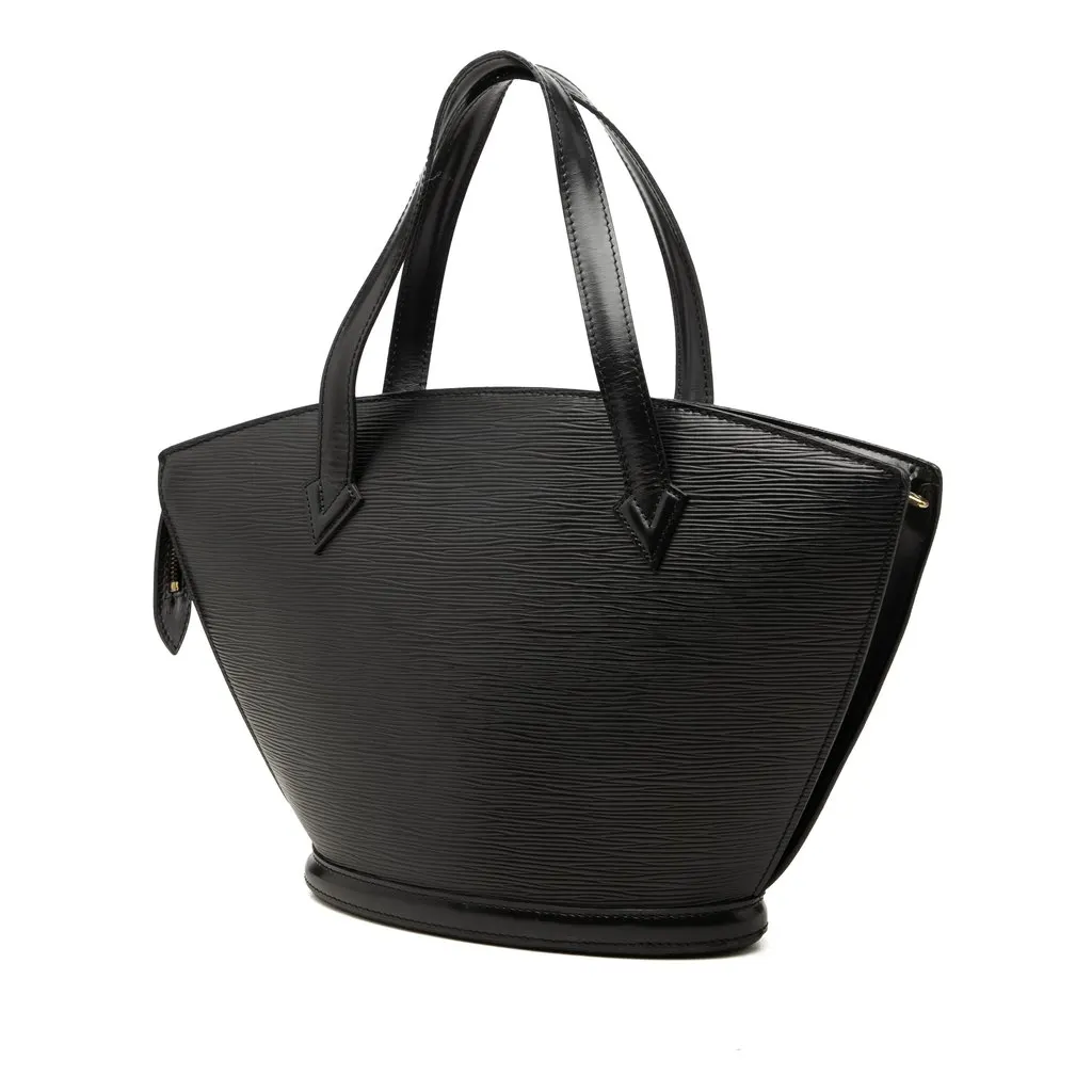 Louis Vuitton Epi Saint Jacques PM Short Strap Black Leather Very good - Back View