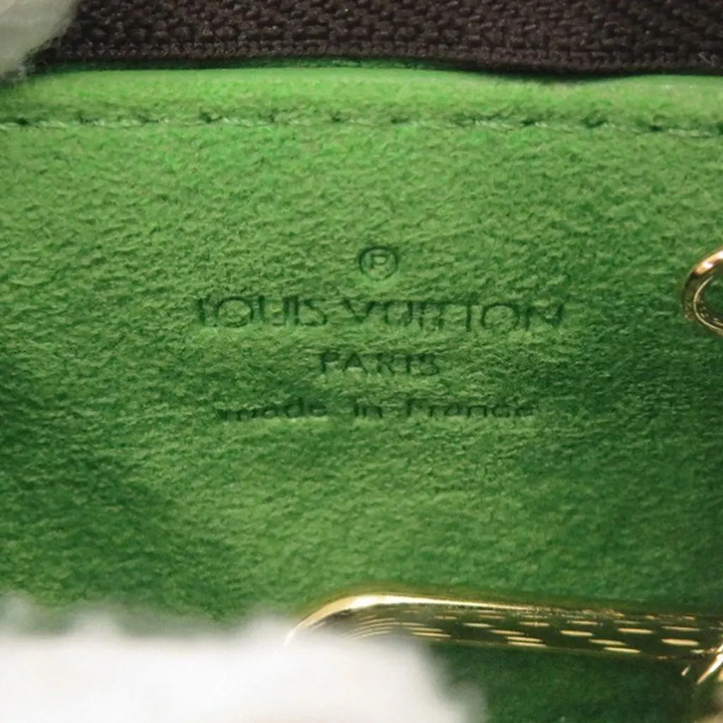 Louis Vuitton Monogram Perforated Pochette Cles Brown Very good - Model View