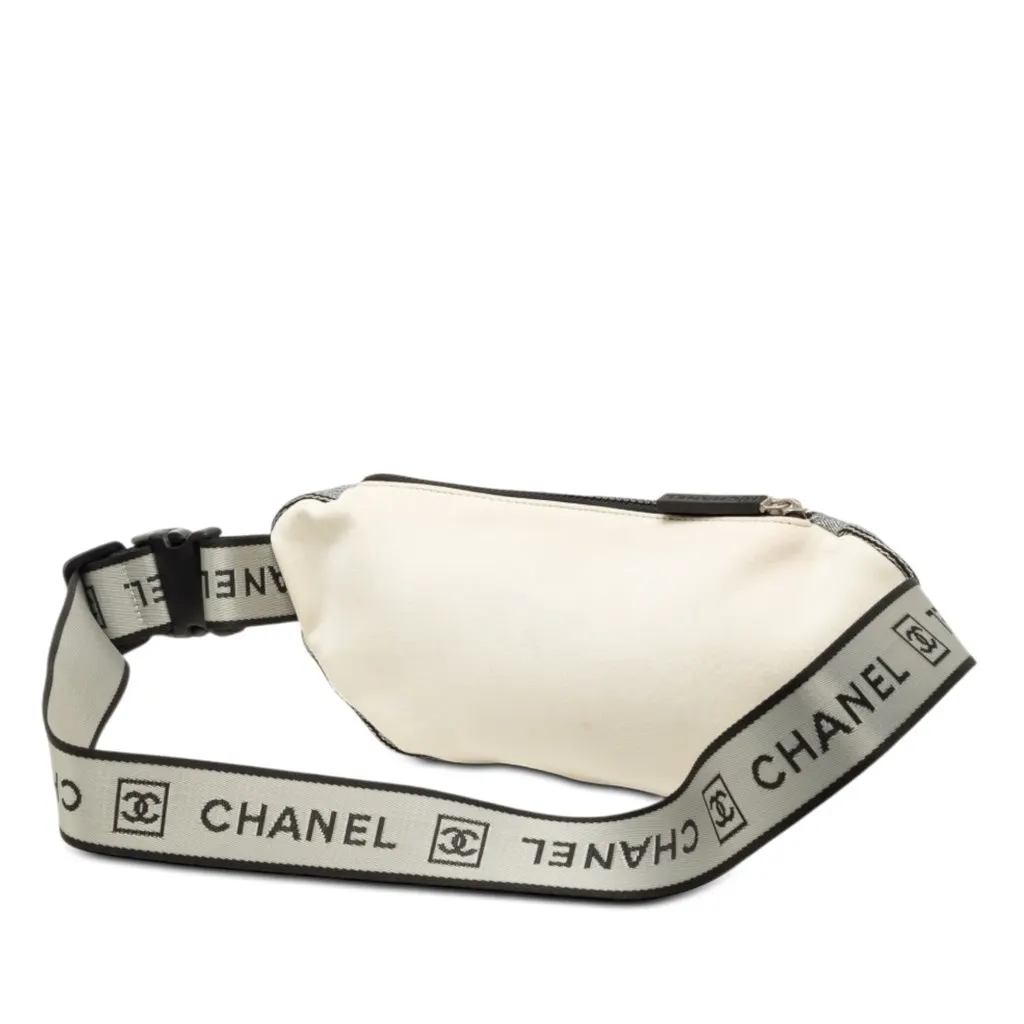 Chanel CC Nylon Sports Line Belt Bag MultiColor Very good - Back View