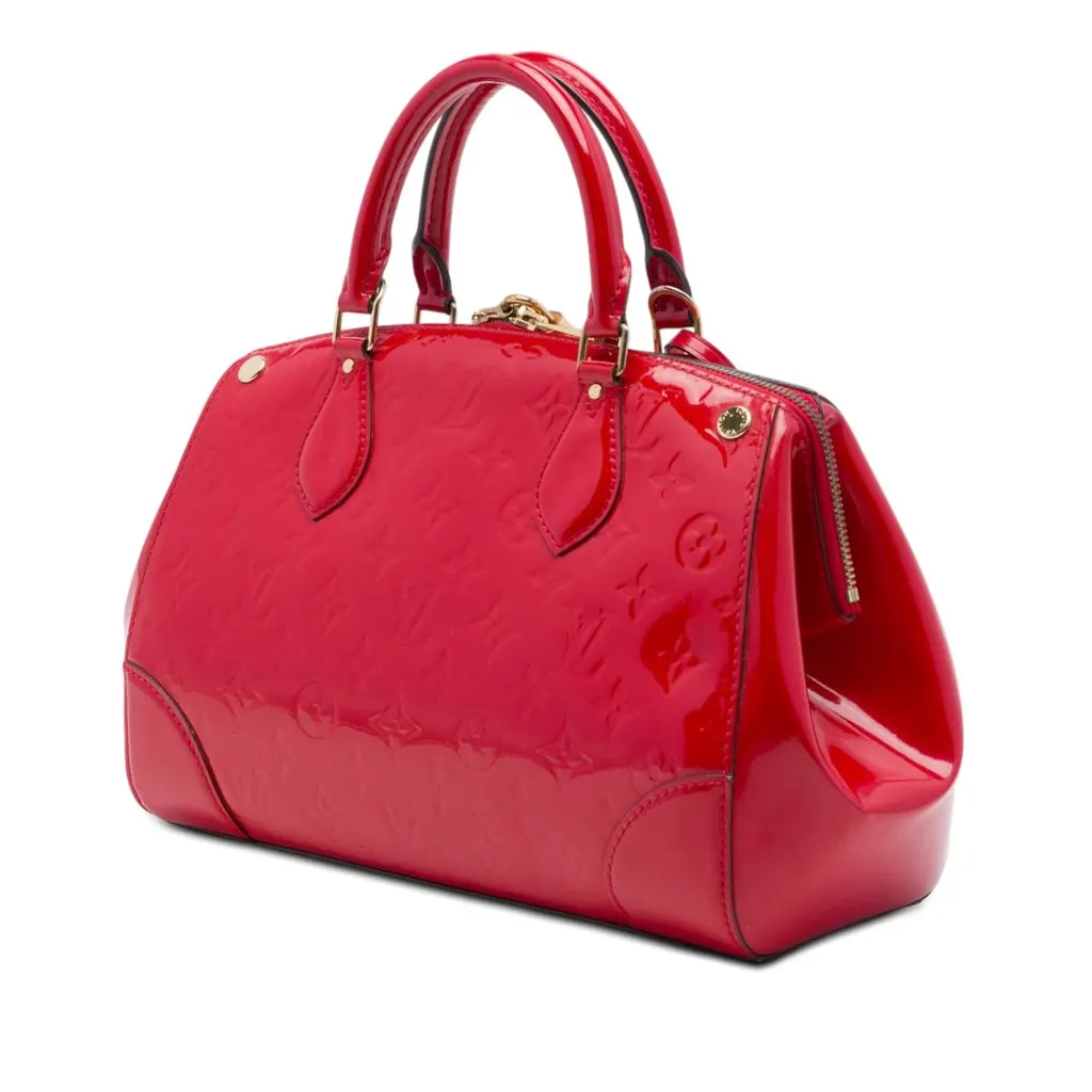 Louis Vuitton Monogram Vernis Santa Monica Red Leather Very good - Back View