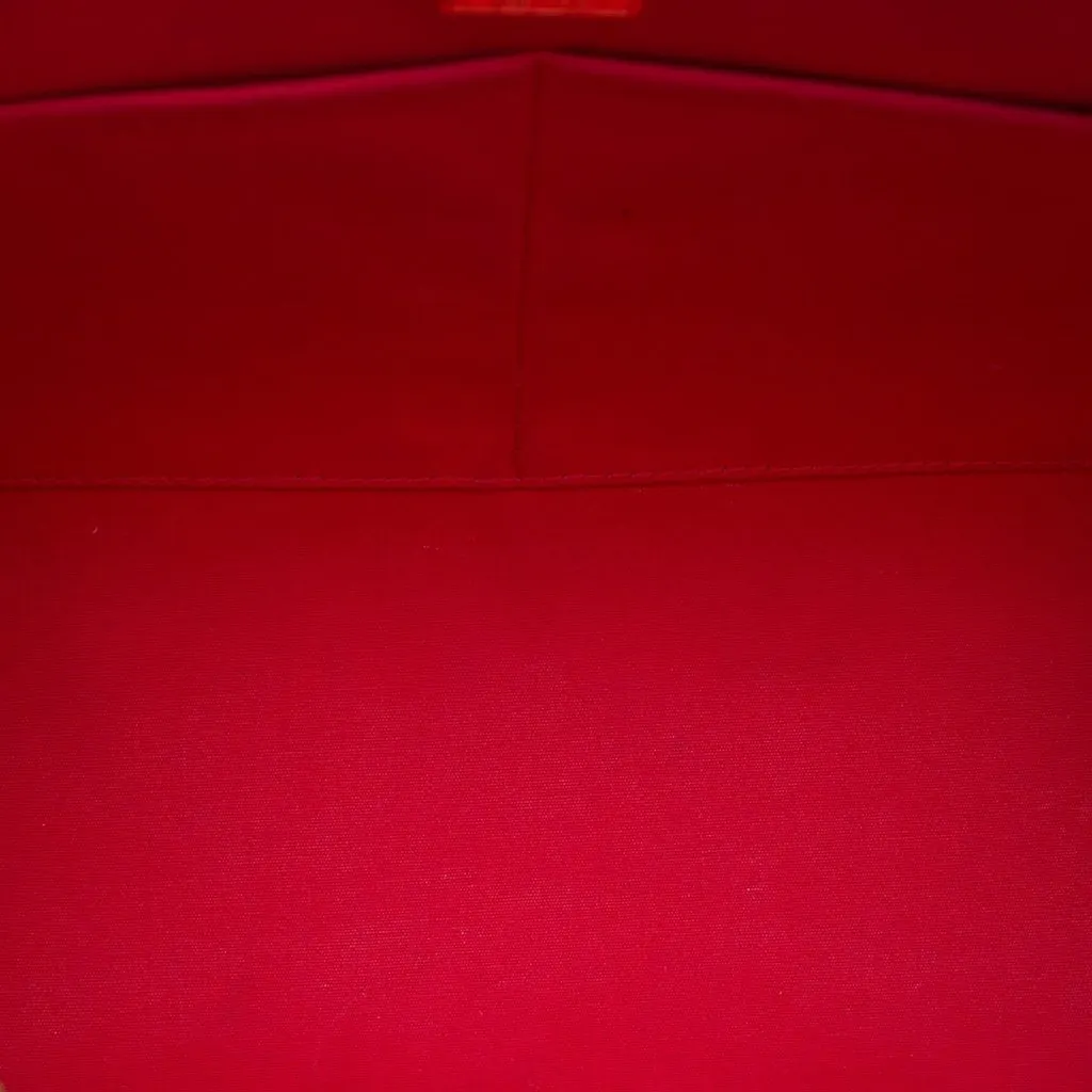 Louis Vuitton Monogram Vernis Santa Monica Red Leather Very good - Model View