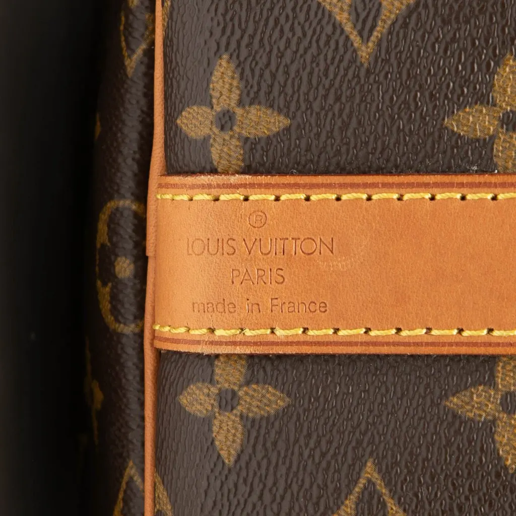 Louis Vuitton Monogram Keepall Bandouliere 55 Brown Very good - Box View
