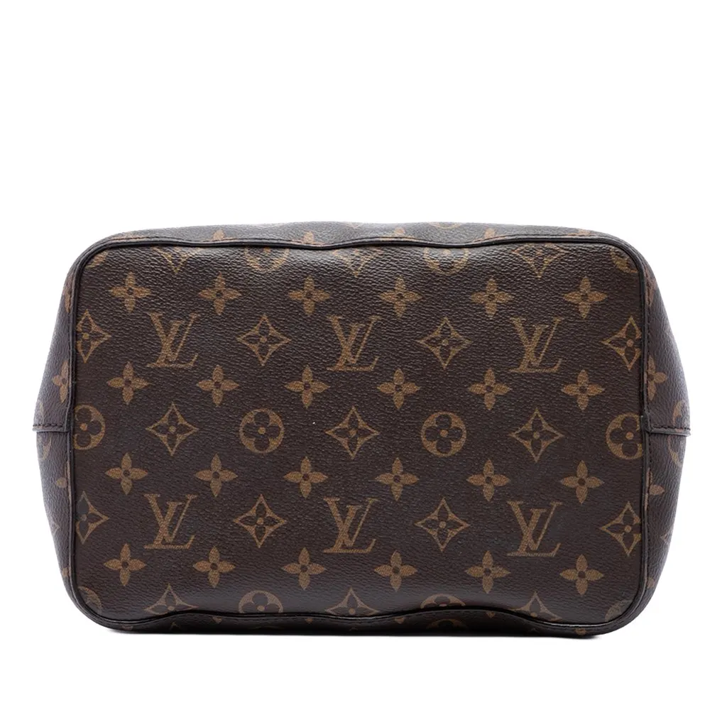Louis Vuitton Monogram Neonoe MM Brown Canvas Good - Inside View