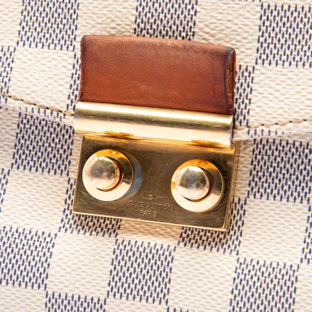 Louis Vuitton Damier Azur Croisette White Very good - Box View
