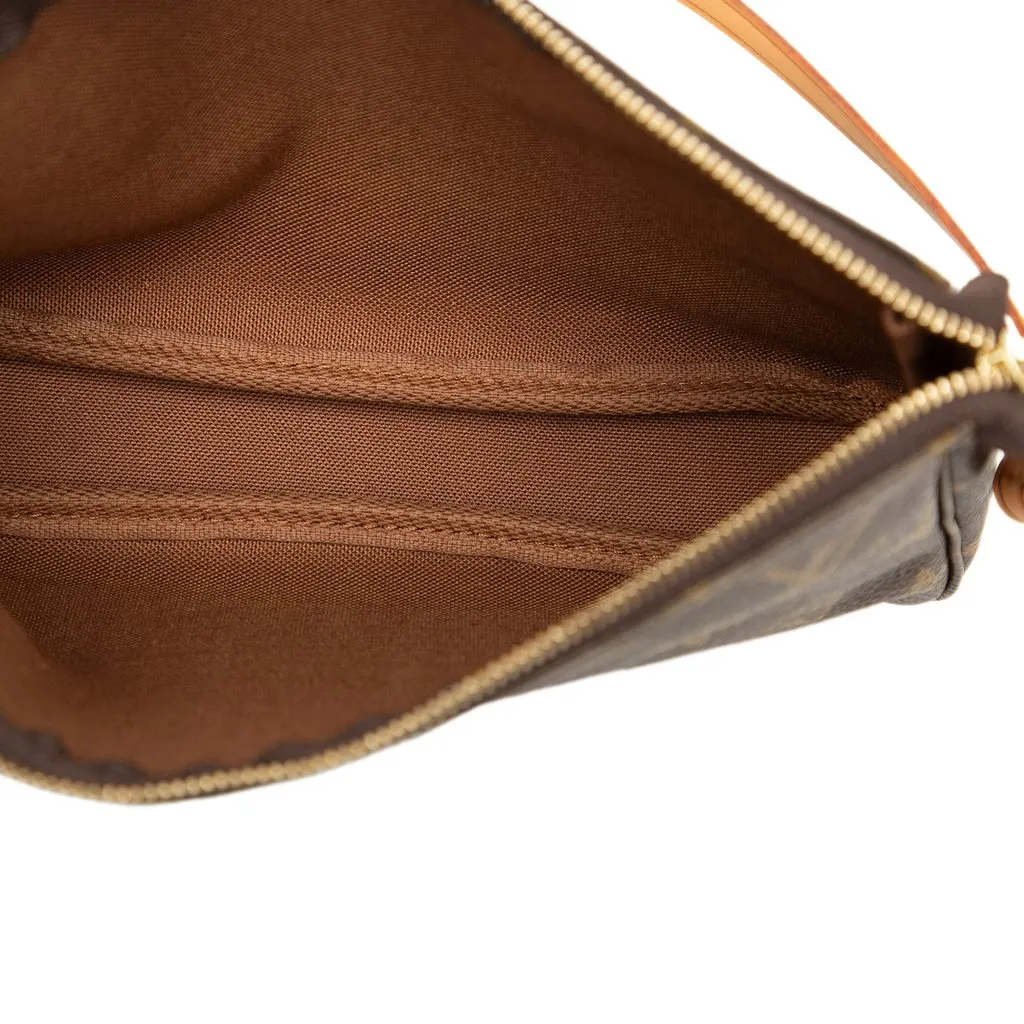 Louis Vuitton Monogram Pochette Accessoires Brown Very good - Model View