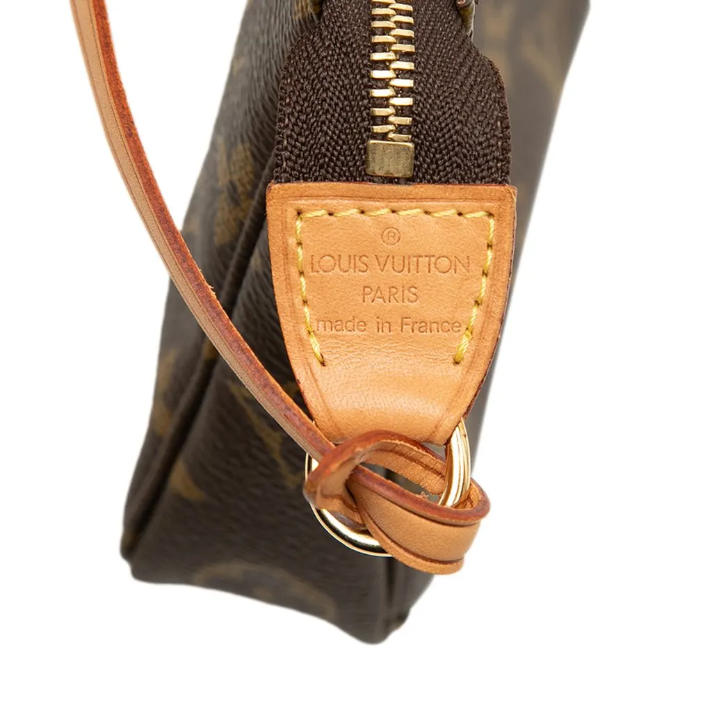 Louis Vuitton Monogram Pochette Accessoires Brown Very good - Box View