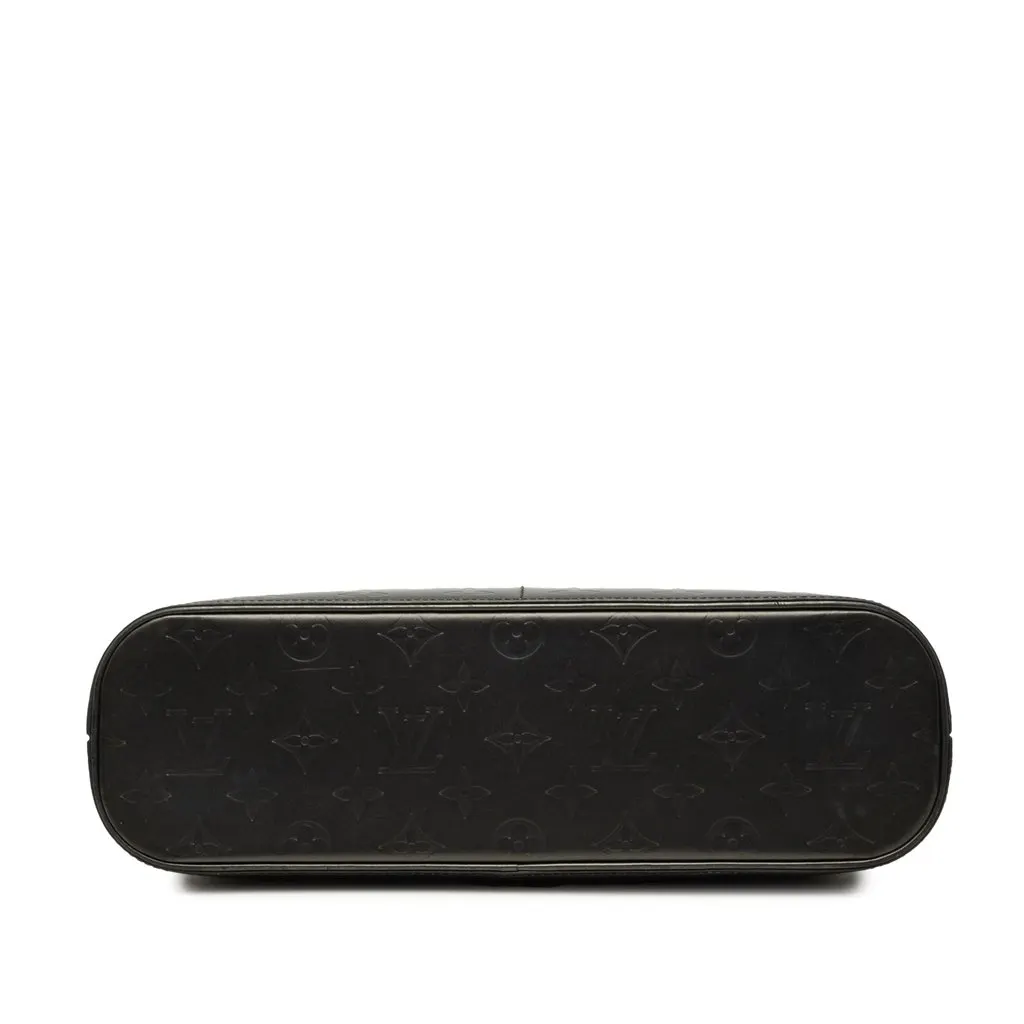 Louis Vuitton Monogram Mat Sutter Grey Leather Good - Inside View
