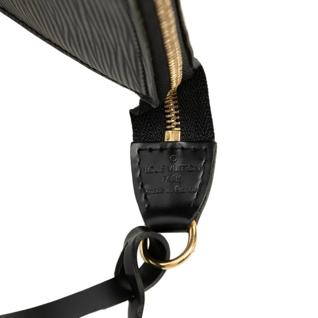 Louis Vuitton Epi Pochette Accessoires Black Leather Very good - Box View