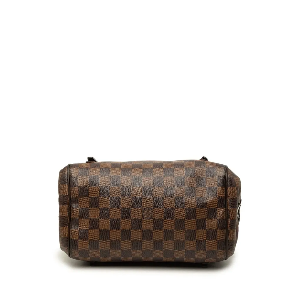 Louis Vuitton Damier Ebene Rivington PM Brown Canvas Good - Inside View