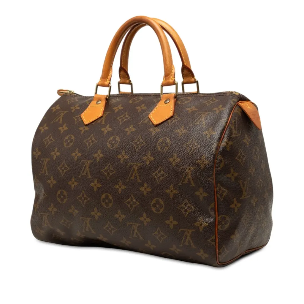 Louis Vuitton Monogram Speedy 30 Brown Very good - Back View