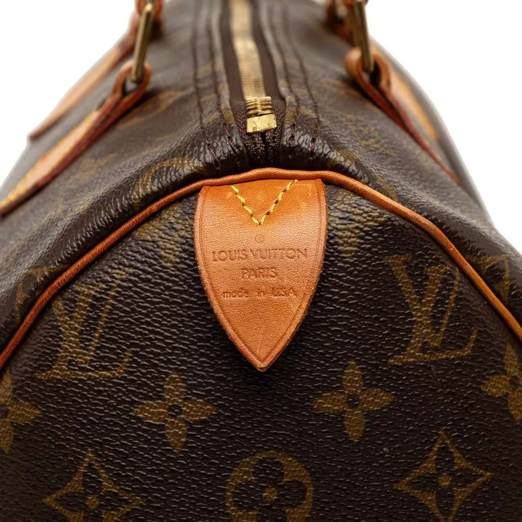 Louis Vuitton Monogram Speedy 30 Brown Very good - Box View