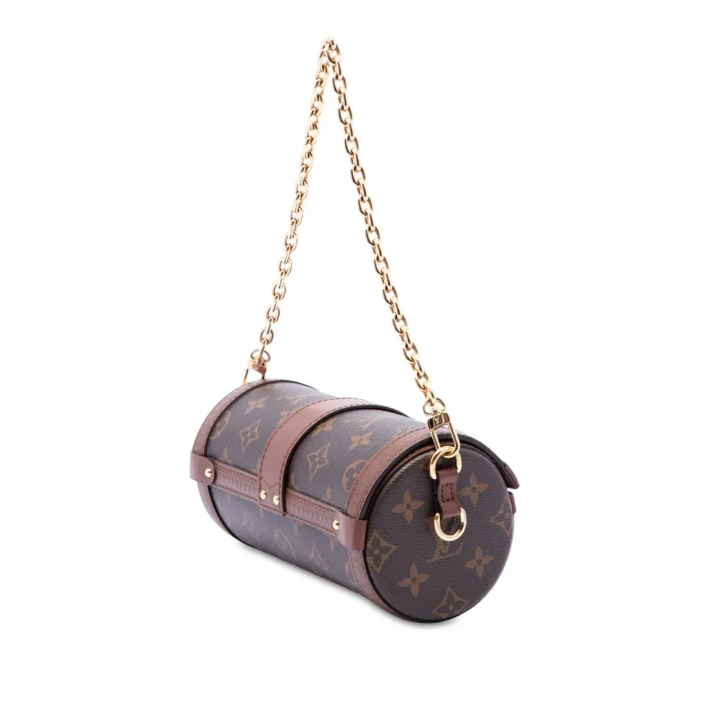 Louis Vuitton Monogram Papillon Trunk Brown Very good - Back View