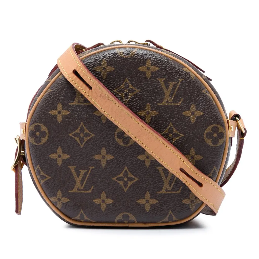 Louis Vuitton Monogram Boite Chapeau Souple PM Brown Very good - Front View