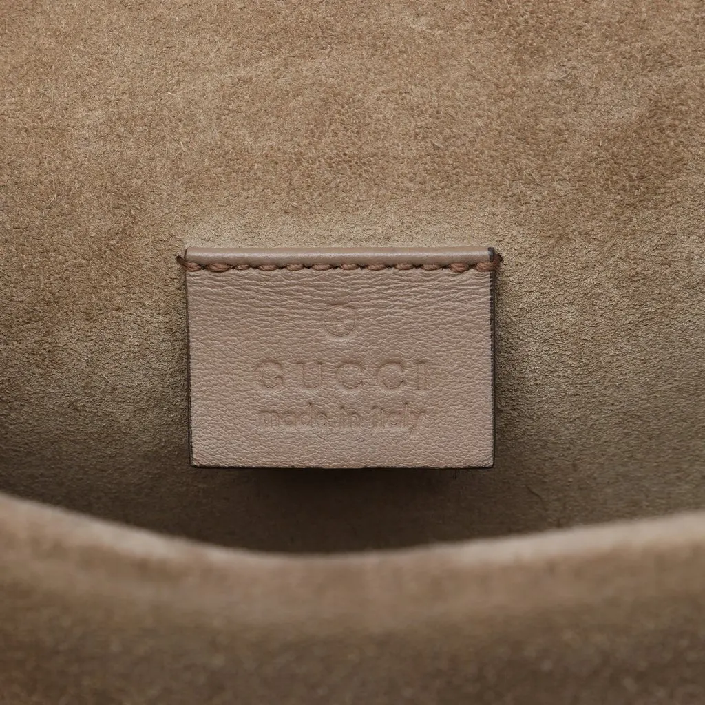 Gucci Small GG Supreme Dionysus Crossbody Beige Canvas Very good - Box View
