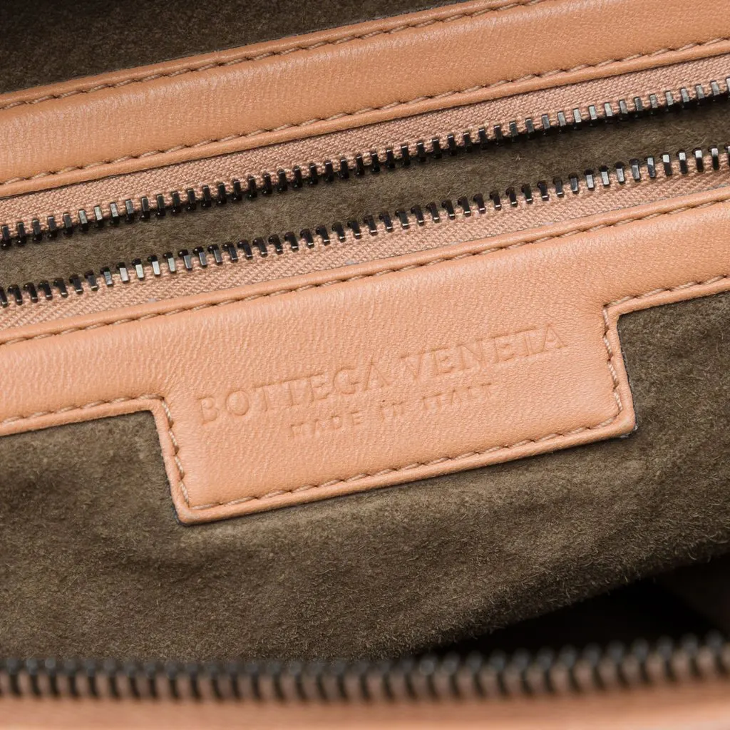 Bottega Veneta Maxi Nappa Intrecciato Convertible Tote Beige Leather Good - Box View