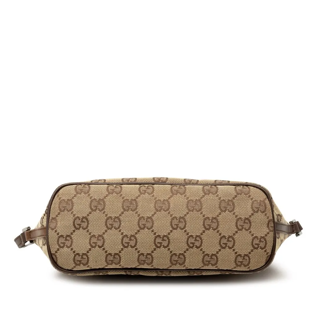 Gucci GG Canvas Boat Beige Canvas Good - Inside View