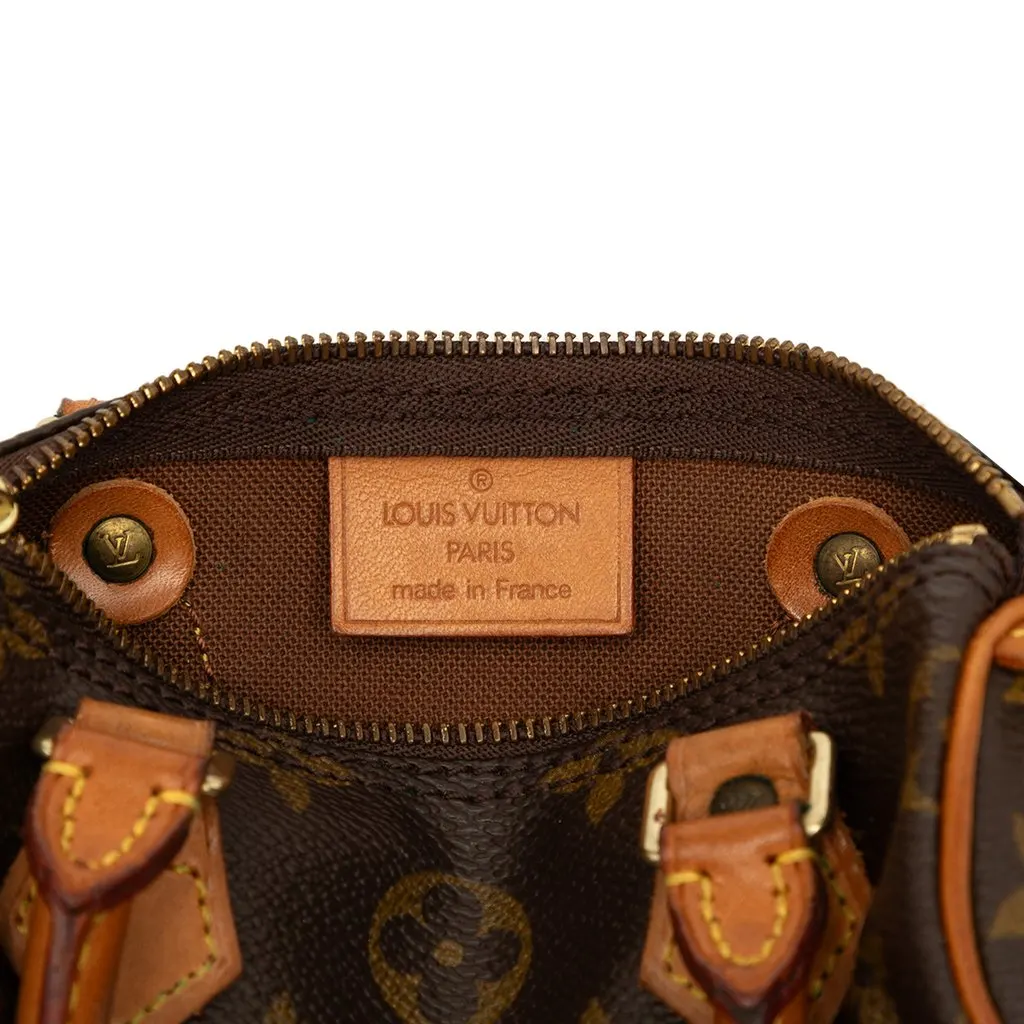 Louis Vuitton Monogram Mini Speedy HL Brown Canvas Good - Box View