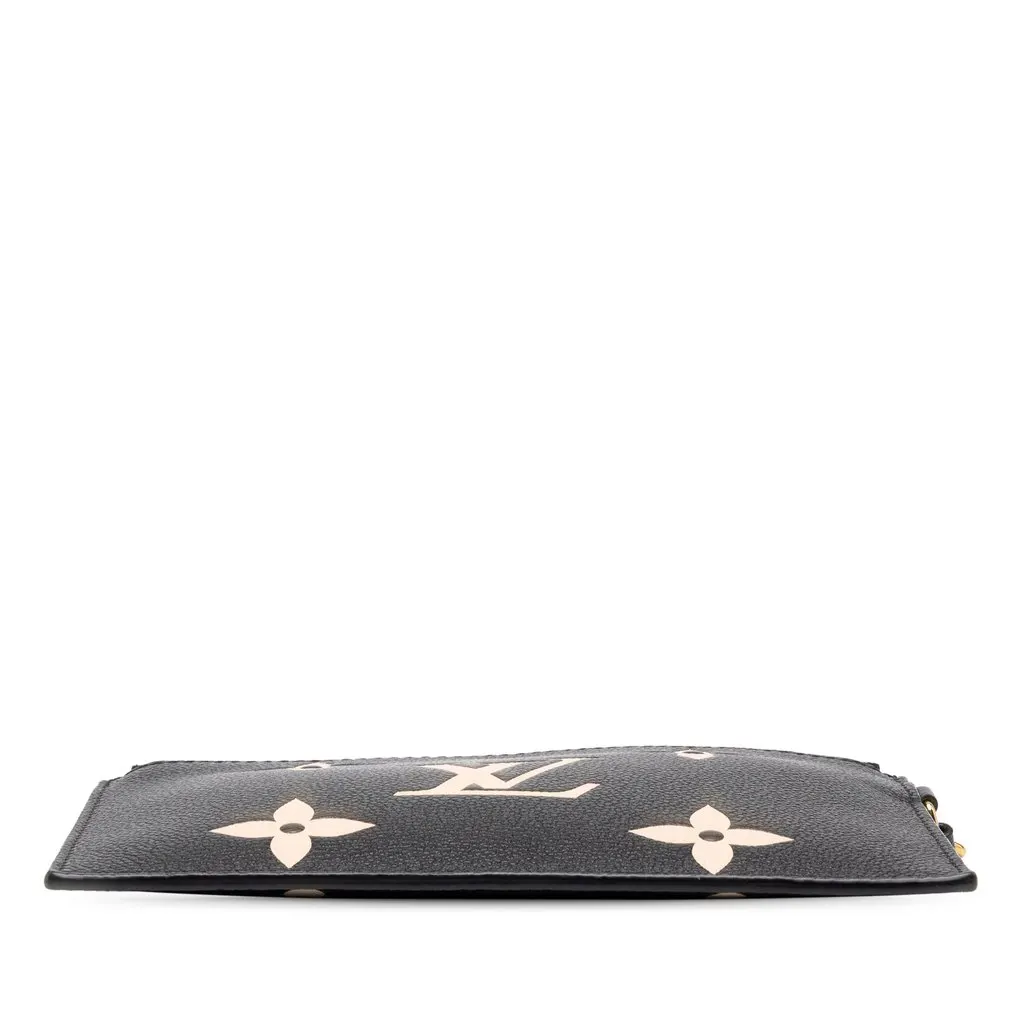 Louis Vuitton Bicolor Monogram Empreinte Giant Neonoe Pouch Black Leather Very good - Inside View