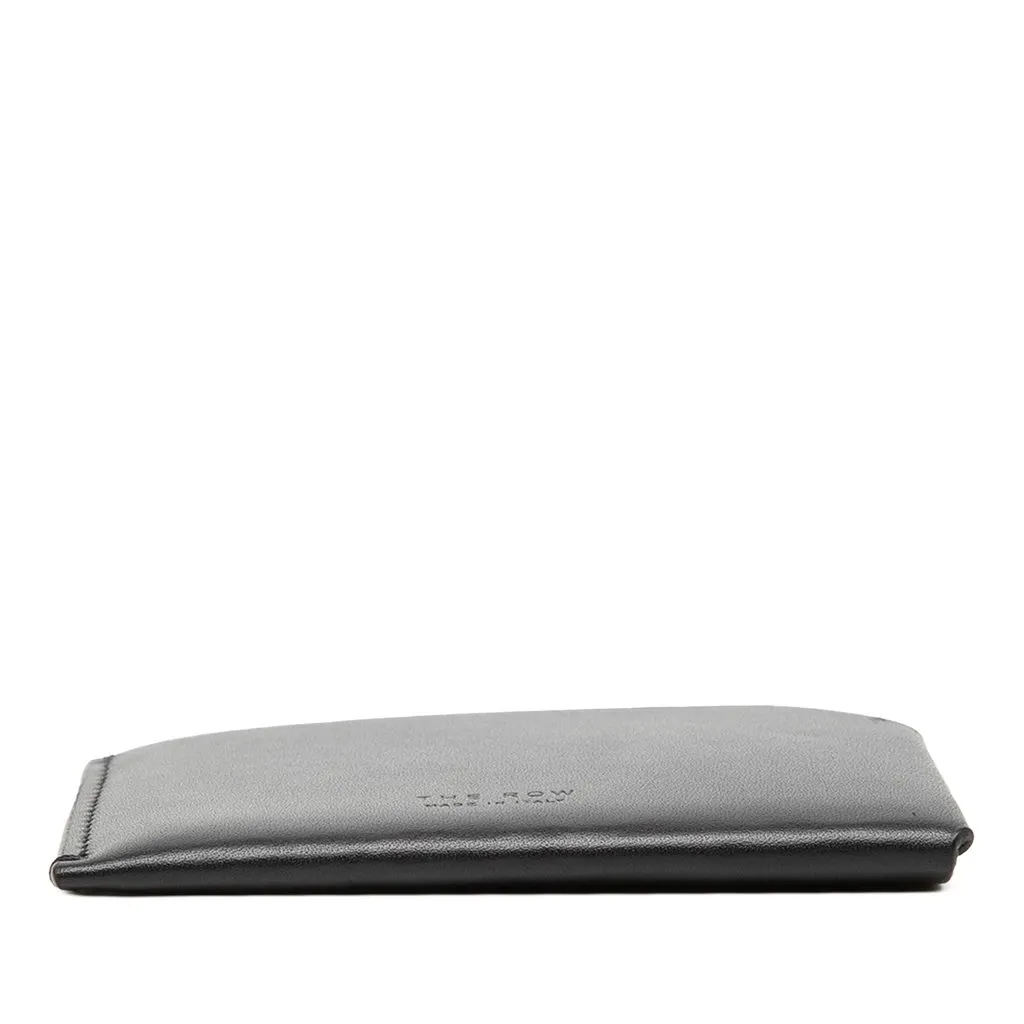 The Row Leather Card Holder Black Leather Very good - Inside View
