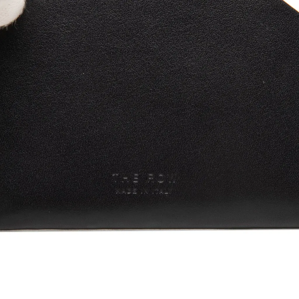 The Row Leather Card Holder Black Leather Very good - Box View