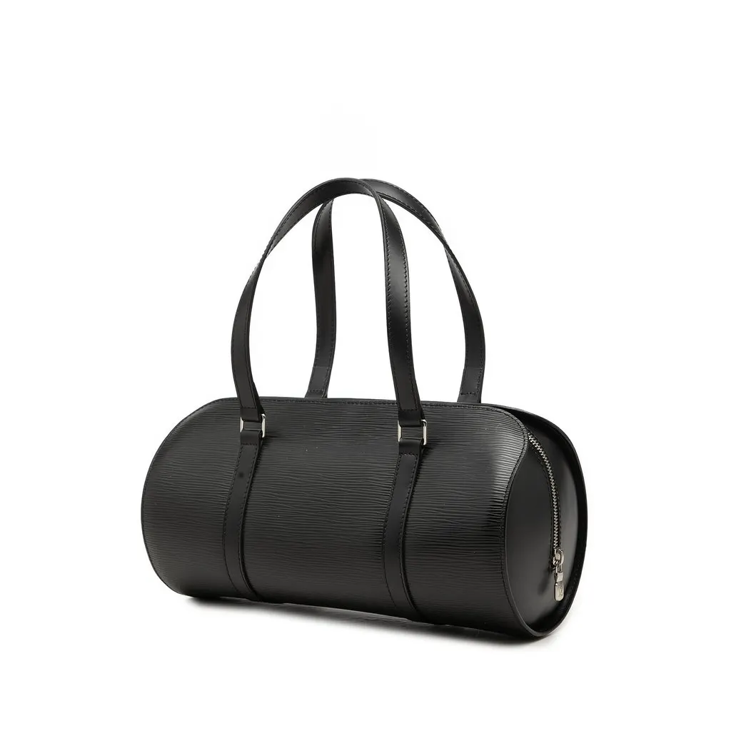 Louis Vuitton Epi Soufflot Black Leather Very good - Back View