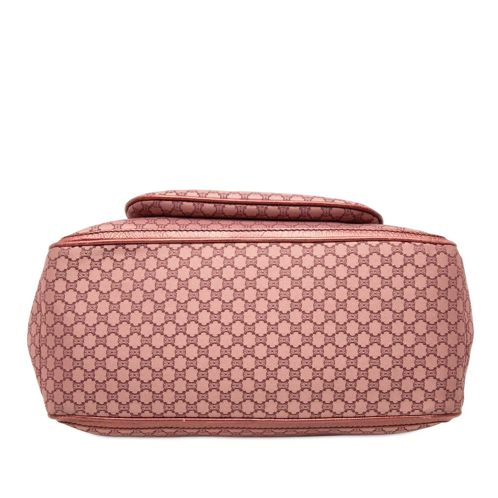 Celine Macadam Canvas Boogie Handbag Pink Very good - Inside View