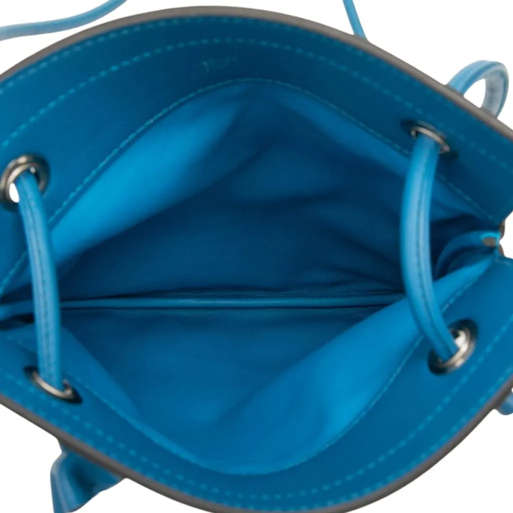 Hermès Mini Swift Aline Bag Blue Leather Very good - Model View