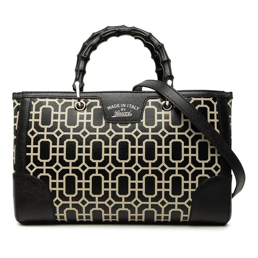 Gucci متوسطة الطباعة كالفسكن بامبو ساتشيل
