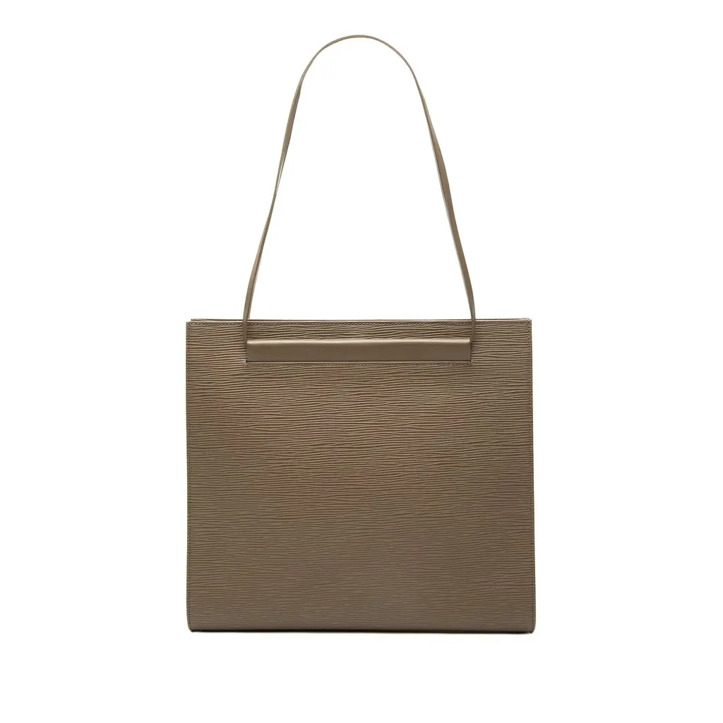 Louis Vuitton Epi Saint Tropez Brown Leather Good - Front View