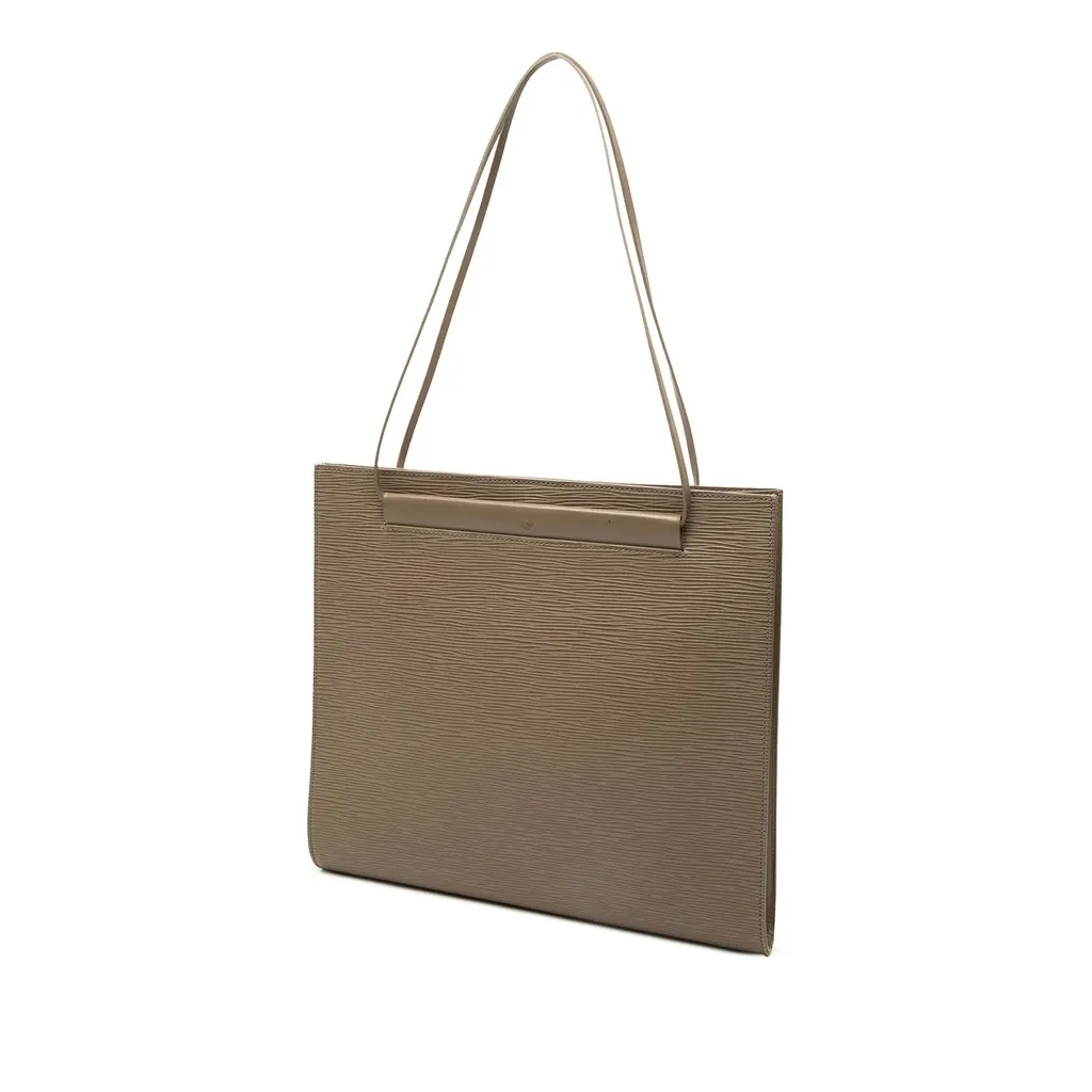 Louis Vuitton Epi Saint Tropez Brown Leather Good - Back View