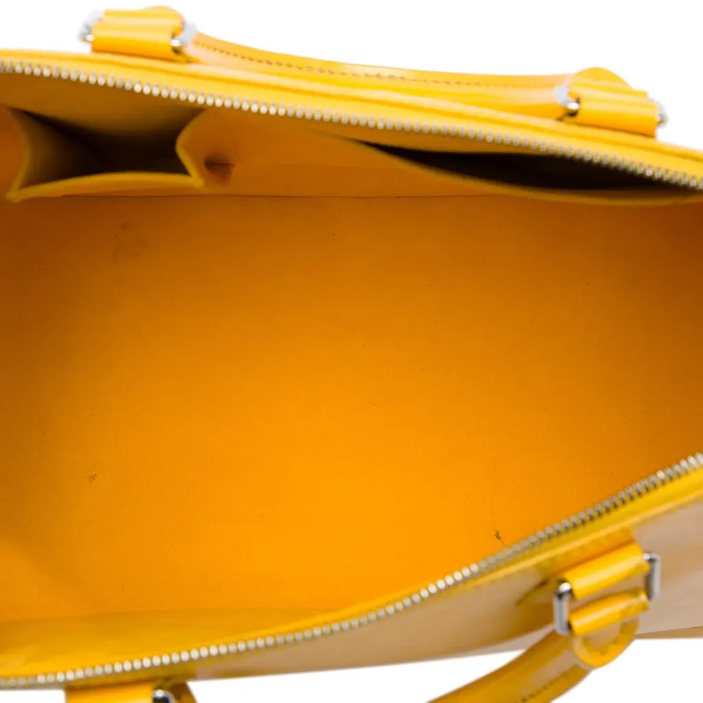 Louis Vuitton Epi Alma GM Yellow Leather Very good - Model View