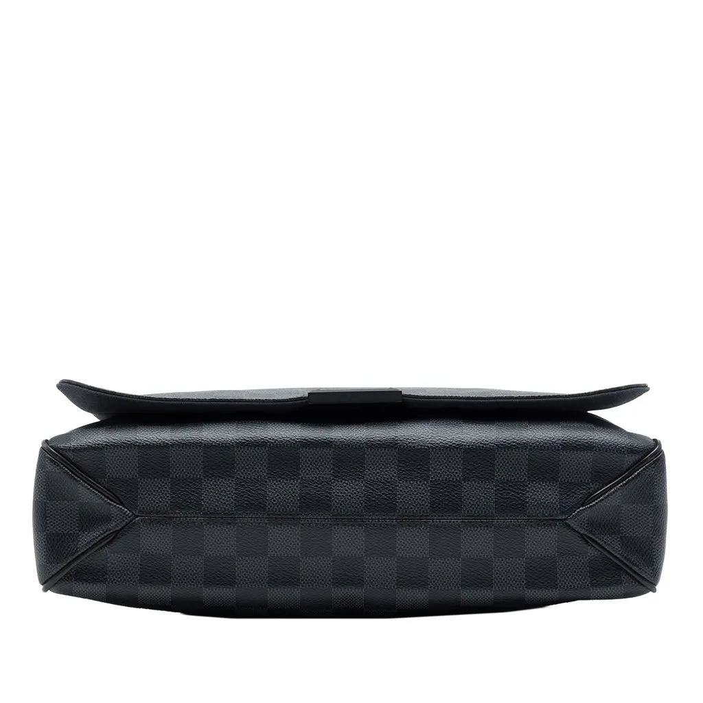 Louis Vuitton Damier Graphite District MM Black Canvas Very good - Inside View