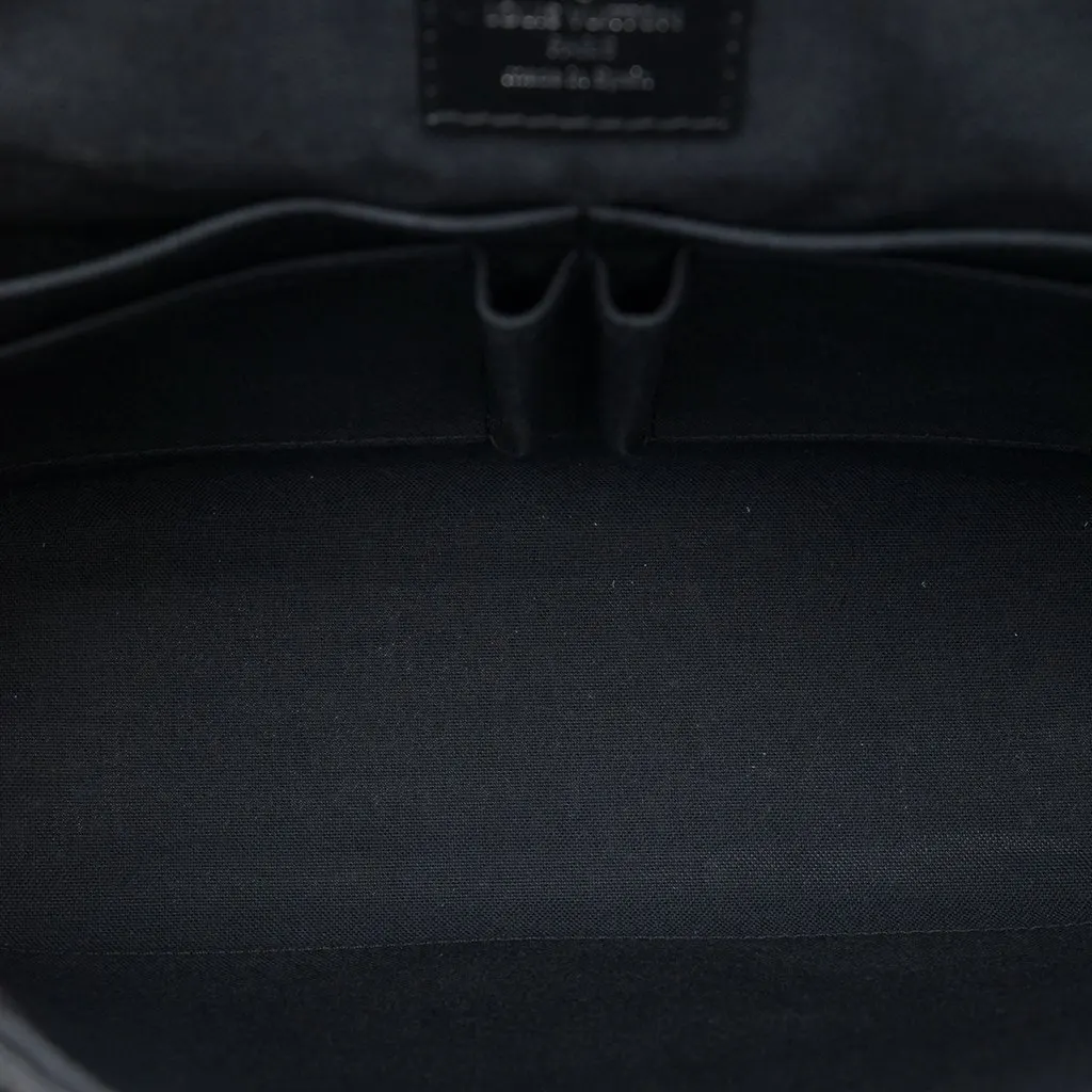 Louis Vuitton Damier Graphite District MM Black Canvas Very good - Model View