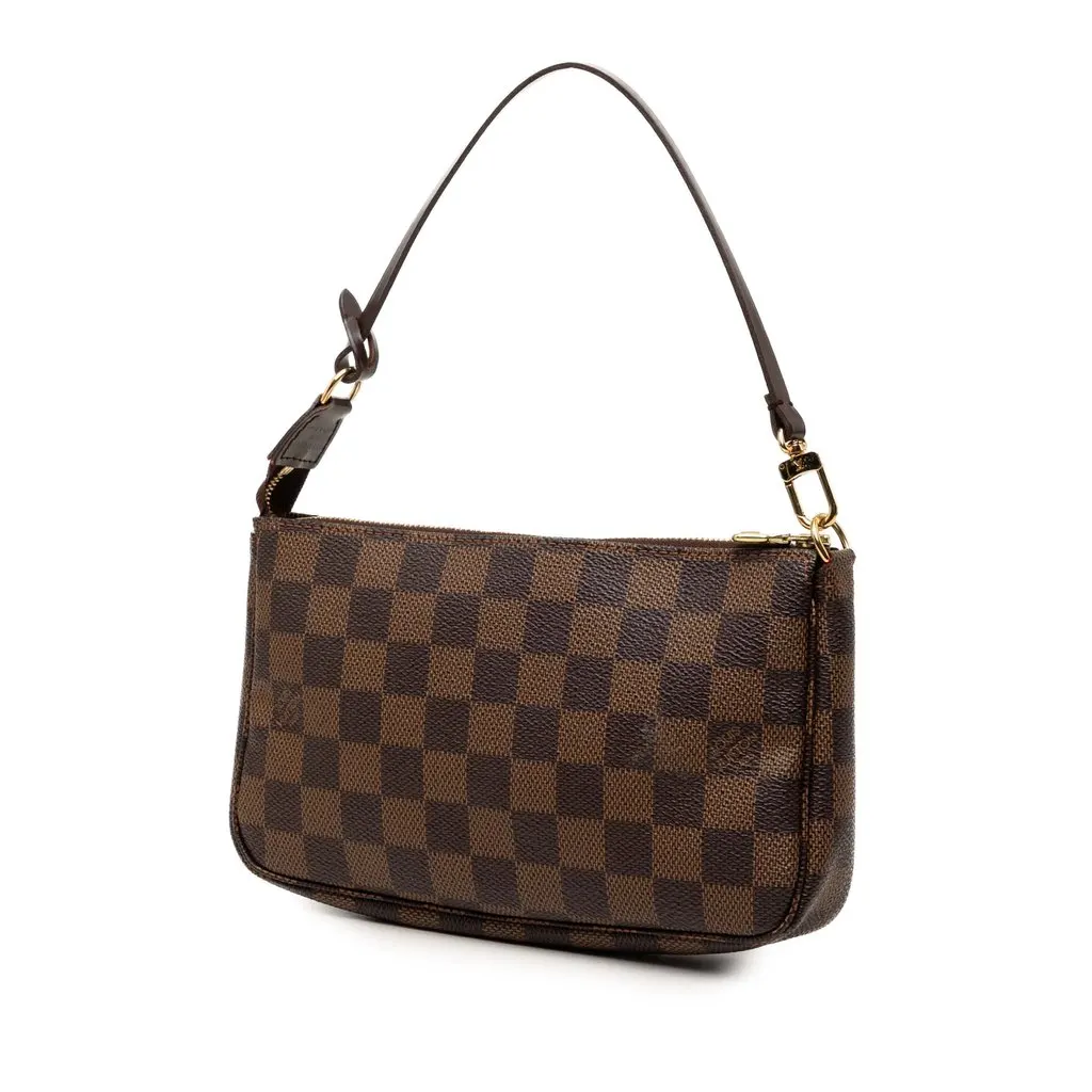 Louis Vuitton Damier Ebene Pochette Accessoires Brown Very good - Back View