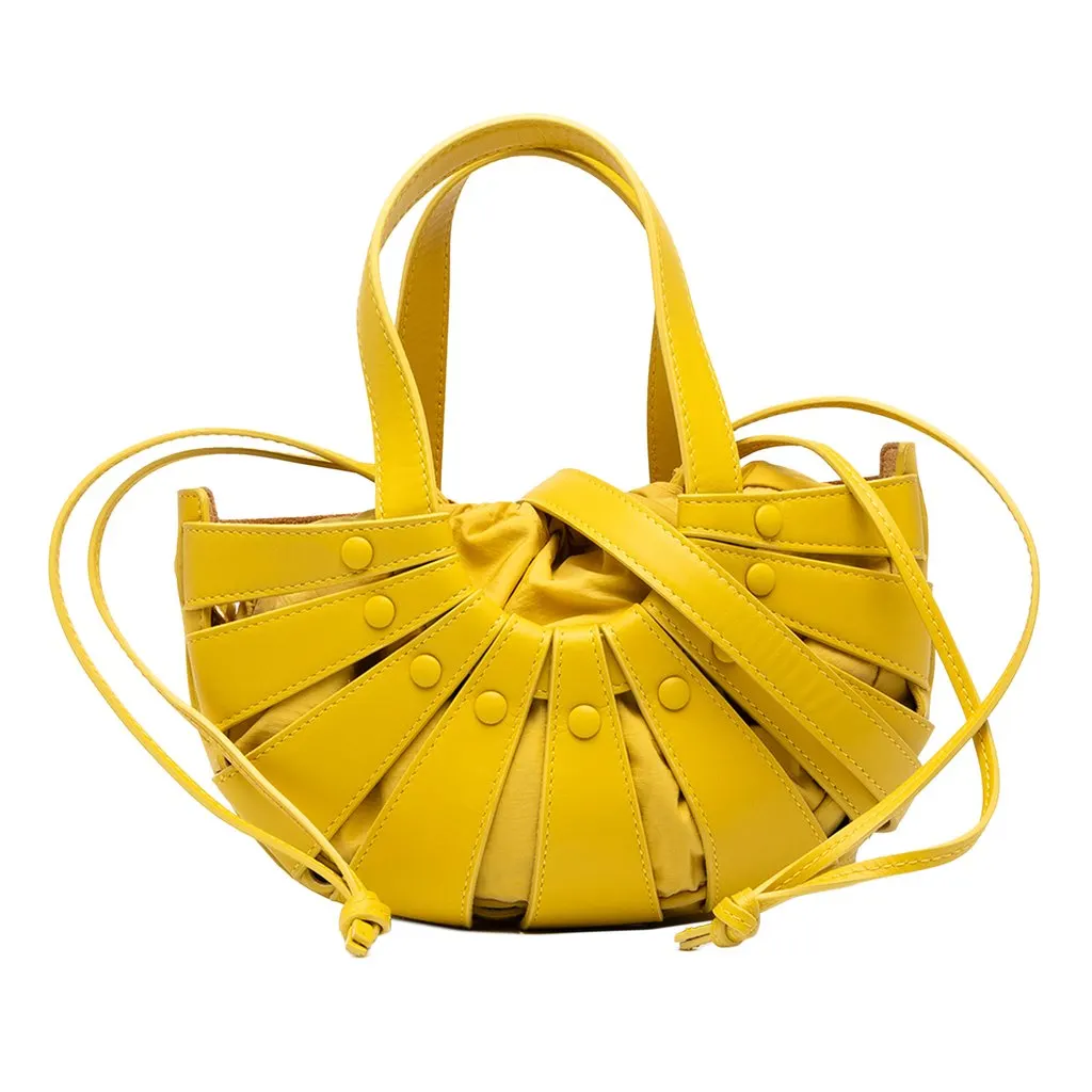 Bottega Veneta Small Calfskin The Shell Satchel