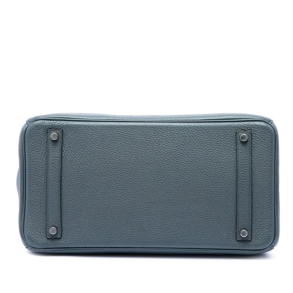 Hermès Togo Birkin Retourne 35 Blue Leather Very good - Inside View