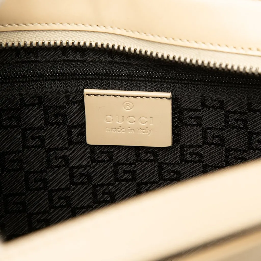 Gucci Calfskin Jackie Tote Beige Leather Good - Box View