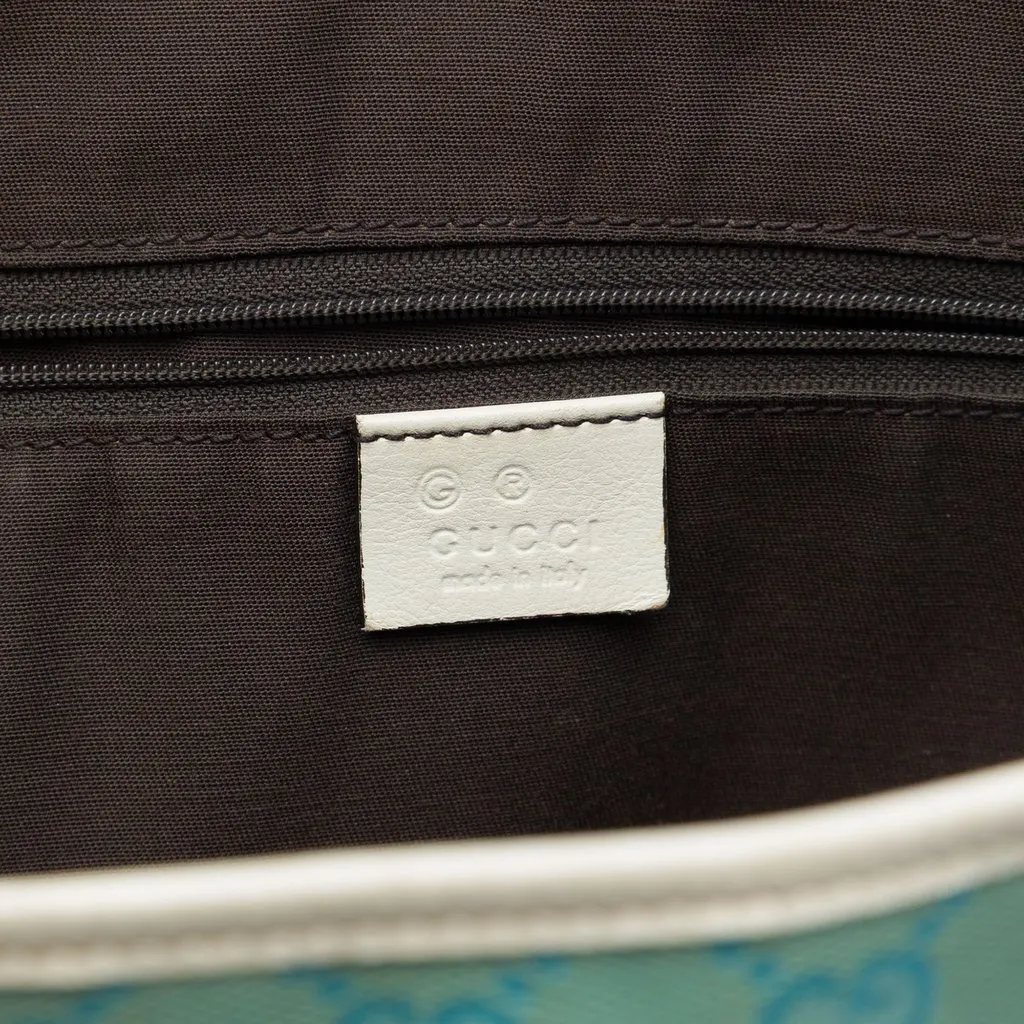 Gucci GG Canvas Tote Blue Canvas Good - Box View